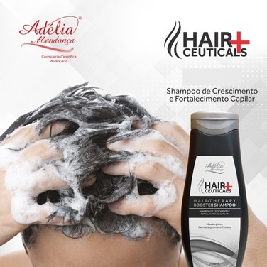 Shampoo de crescimento e fortalecimento capilar.